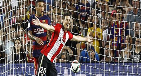 بلباو يهين برشلونة ويتوج بكأس السوبر لأول مرة منذ 31 عاماً